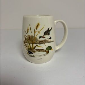 Vintage Mallard Duck Small Ceramic Mug